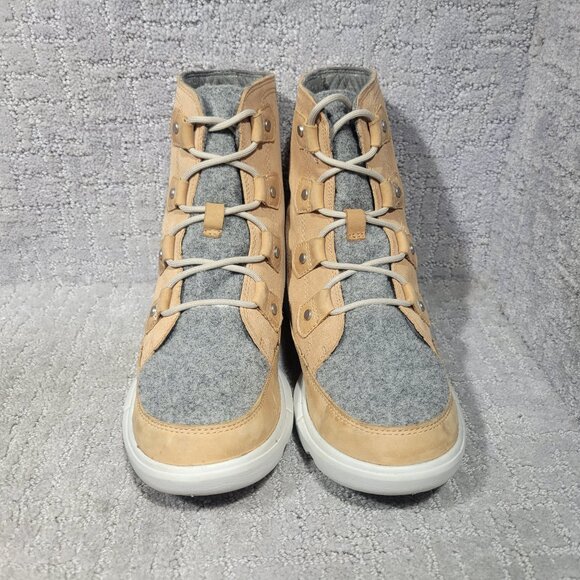 Sorel Explorer II Joan Felt NL4460-253 Women's Size 8.5 Camel WP Winter Boots - Picture 2 of 10